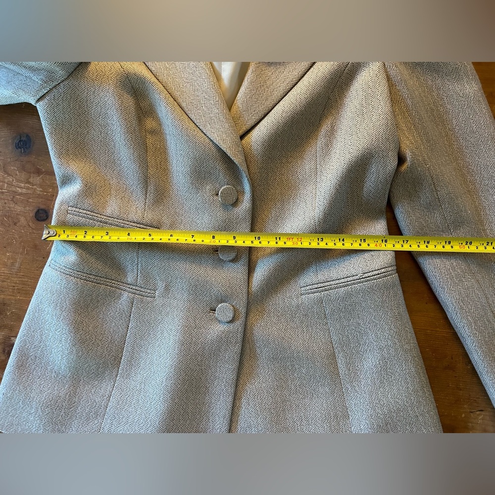 Excellent cond. Pure wool Frans Baviera Barcelona Alta Costura tweed blazer. - Picture 15 of 16